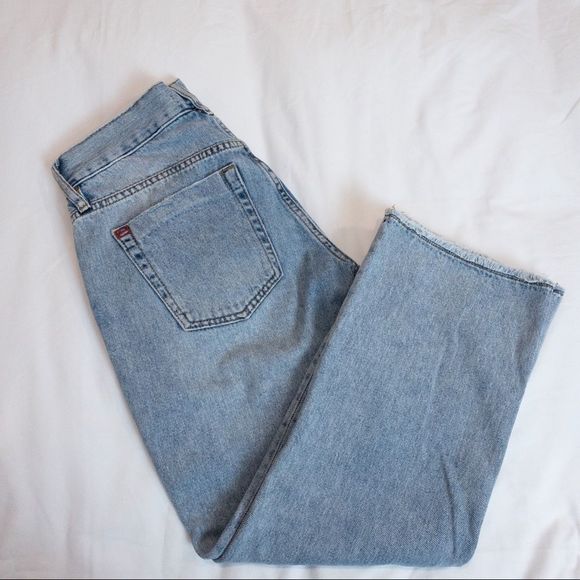 BDG Acid Wash Cropped Boyfriend Jeans - Size 25 - Picture 8 of 8